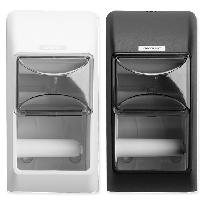Katrin Inclusive Dispenser per carta igienica per 2 rotoli