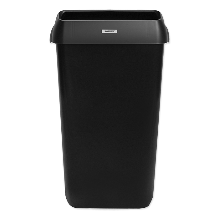 Katrin waste container 25 l, black