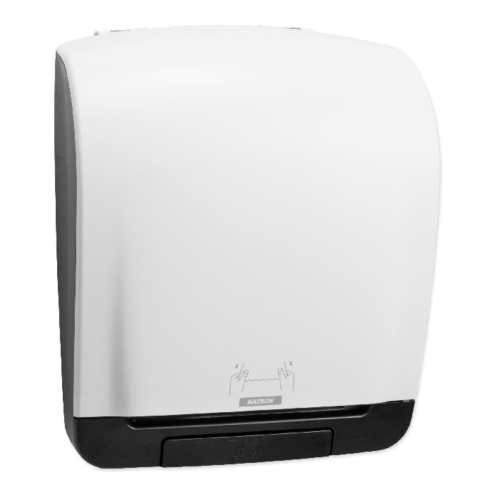 Katrin Inclusive System Paper Towel Roll Dispenser white, 40,3 x 33,5 x 21,6 cm