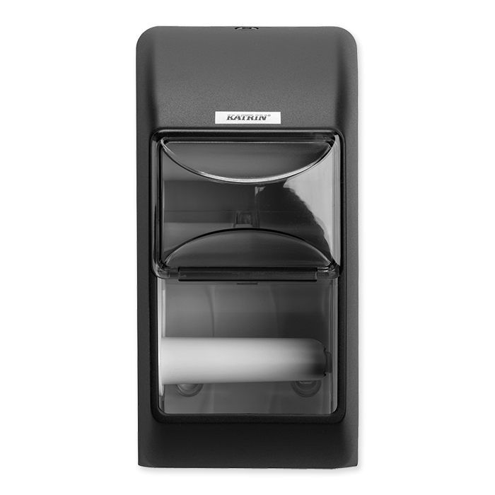 Katrin Inclusive toilet paper dispenser 2 rolls black