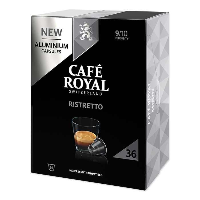 Capsule Café Royal Ristretto, pacco da 36 capsule