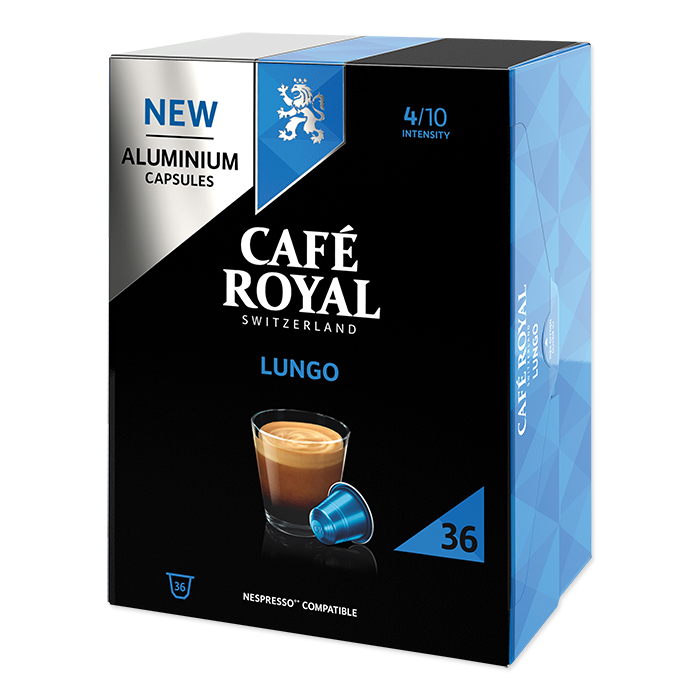 Café Royal Caps Lungo, pack of 36 capsules