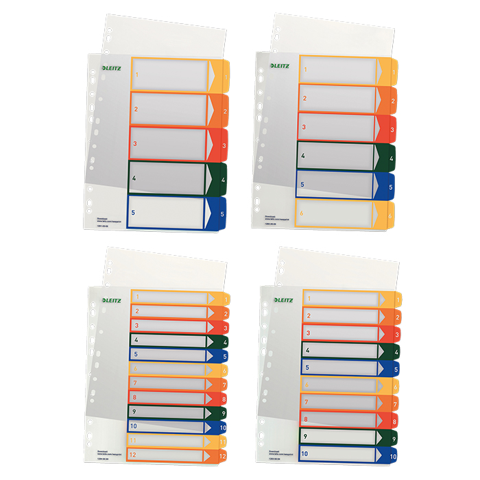 Leitz Index for sheet protectors PC