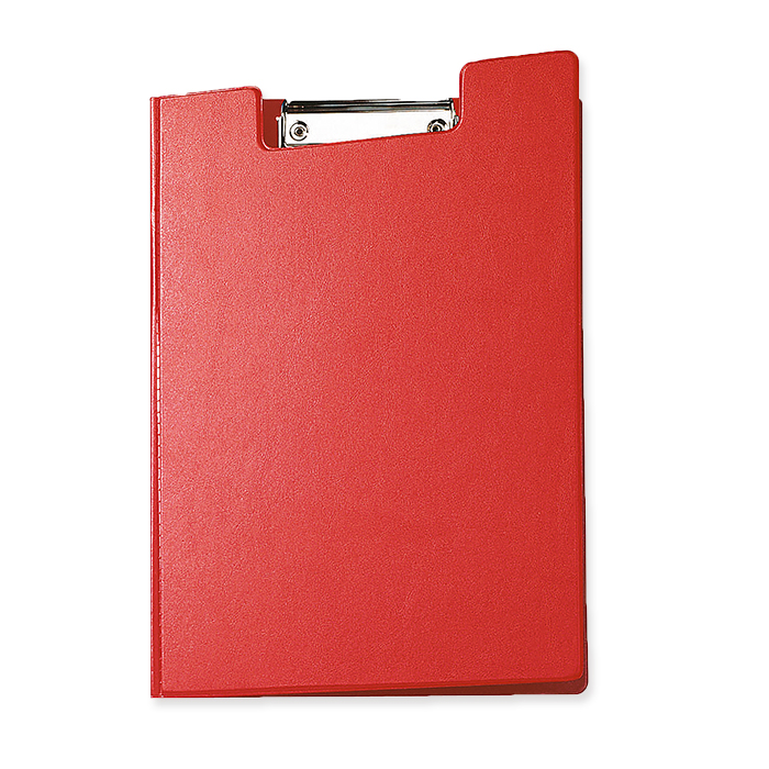 MAUL Schreibplatte mit Folienüberzug und Deckel rot