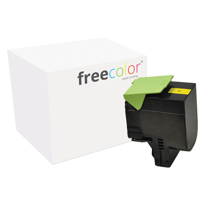 Free Color Toner 70C2H00 yellow, HY 3'000 pages