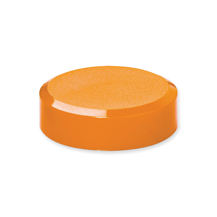 MAUL Facettenrand-Magnet MAULpro Ø 30 mm, orange