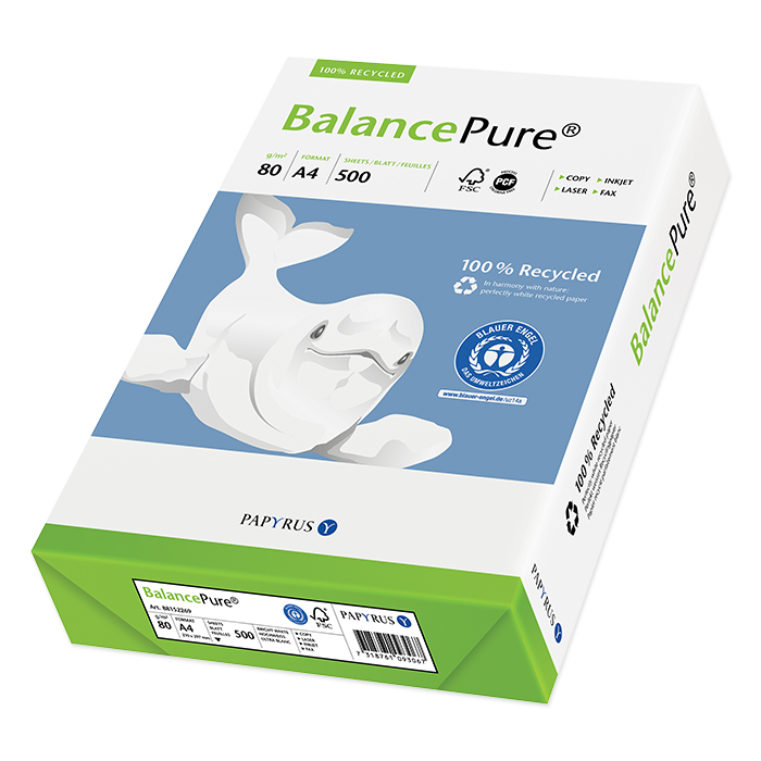 BalancePure Photocopier paper A4, 80 g/m², white