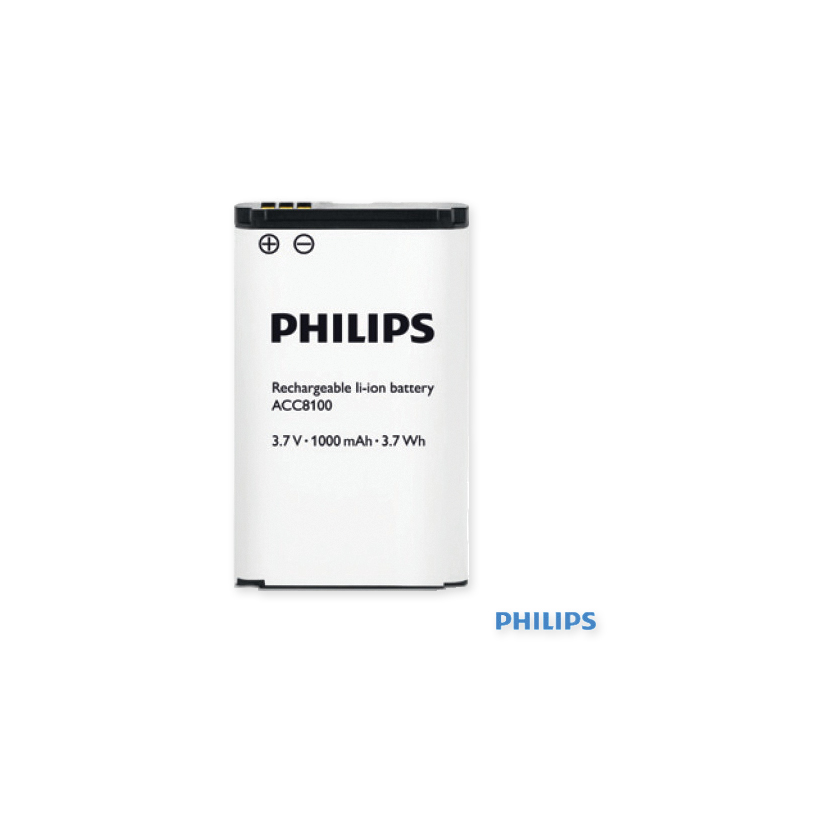 Philips Akku 8100 3,7 Volt