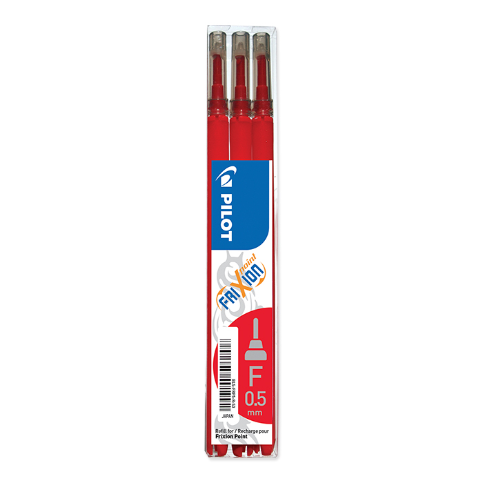 Pilot Rollerball pen cartridge Frixion Point red