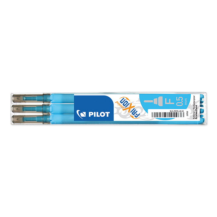 Pilot Rollerball pen cartridge Frixion Point light blue