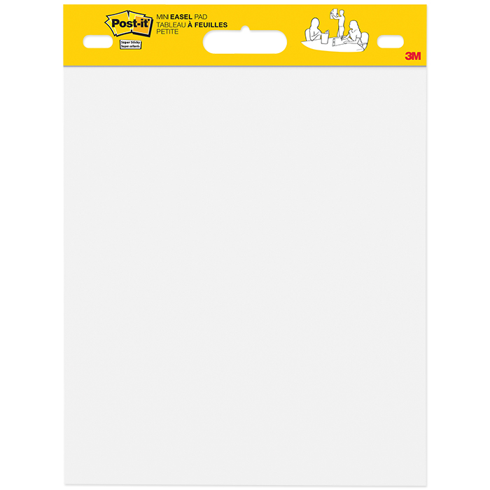 Post-it Super Sticky Meeting Chart notes, white