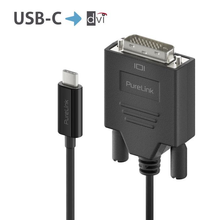 Purelink Kabel USB Type-C - DVI-D