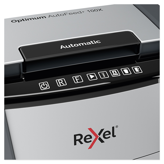 Rexel Destructeur de documents Optimum AutoFeed+ 100M / 100X