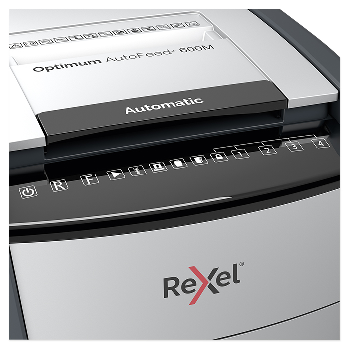 Rexel Destructeur de documents Optimum AutoFeed+ 600M / 600X