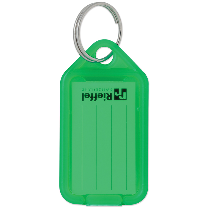 Rieffel Key chain KeyTag 100 tags, green