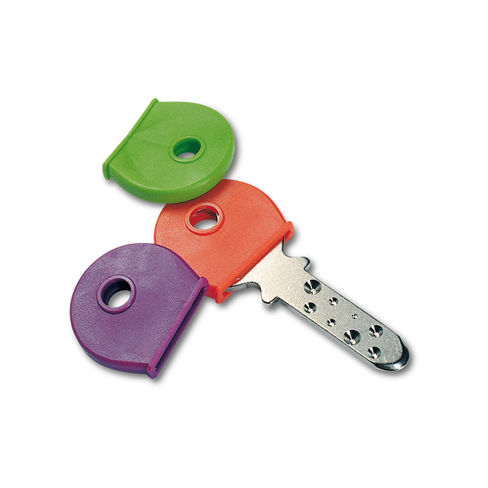 Schlüsselkappen Rieffel 8009FS farbig assortiert 1Stk