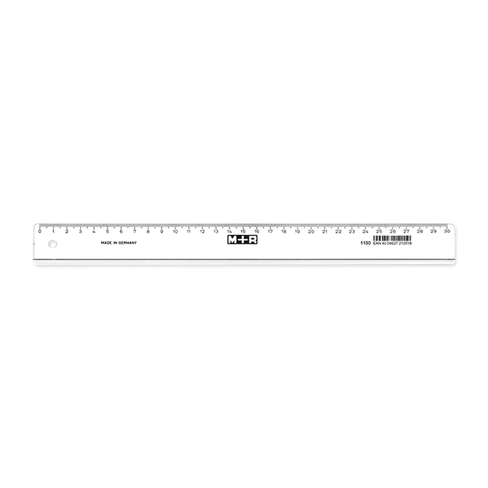 M+R Ruler Scale 30 cm