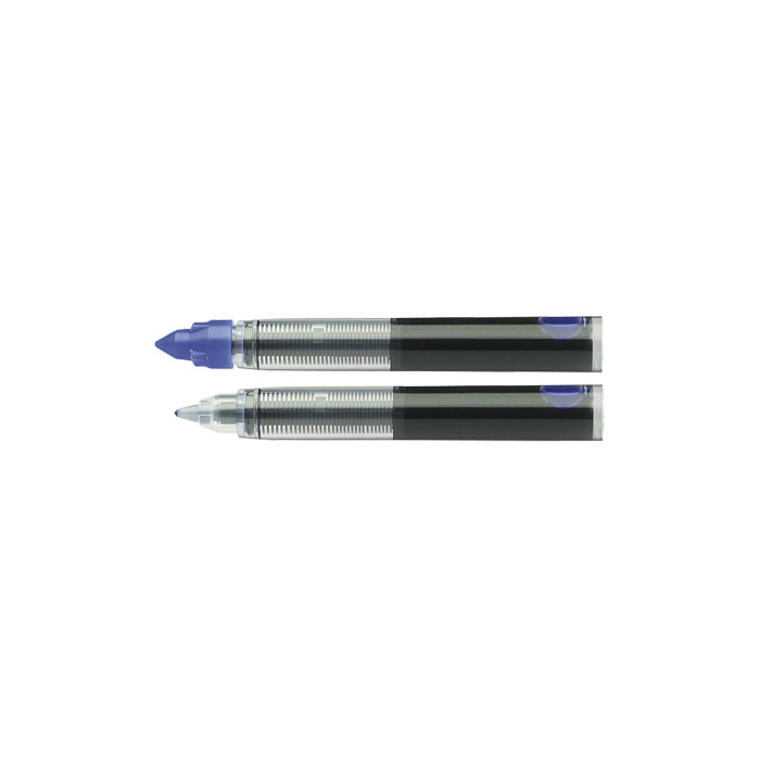 Spare cartridges for rollerball pens