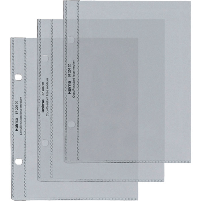 Punched Pockets Various formats