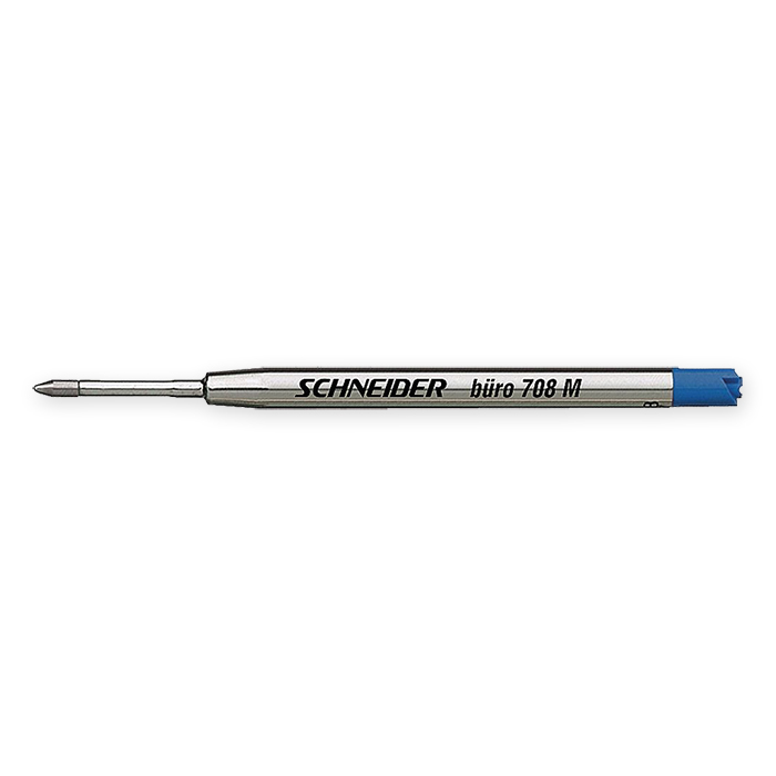 Schneider Ballpoint pen cartridge Office 708 medium, blue