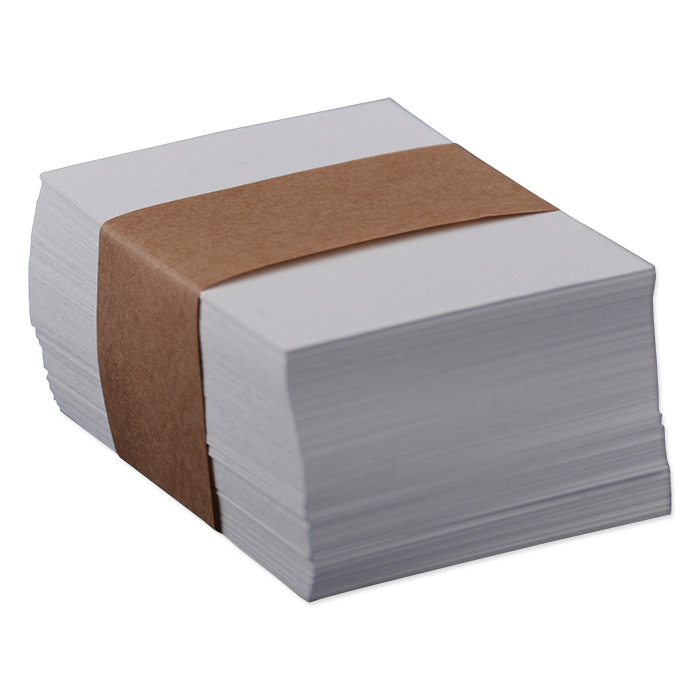 Schoch Vögtli Index cards recycling A8, blank