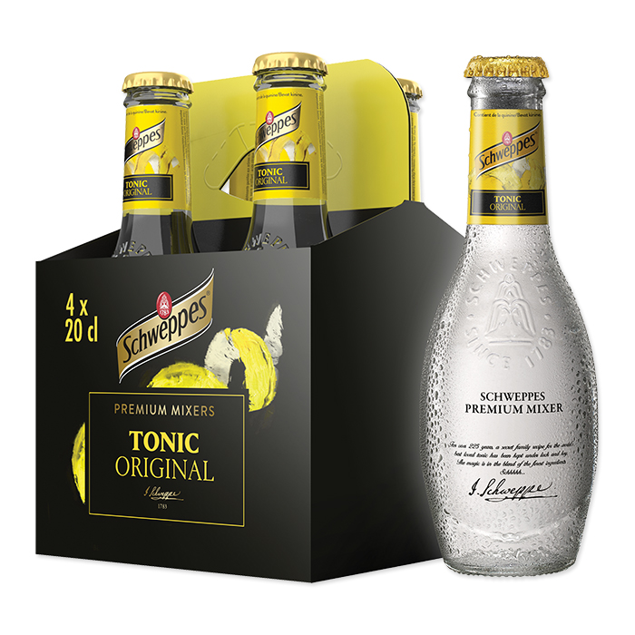 Mixers Tonic Original & Lime 4 x 20 cl, verre online bestellen |