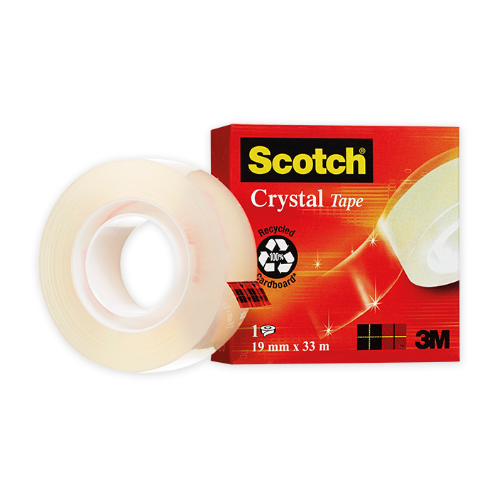 Scotch Crystal 600 Adhesive tape 19 mm x 33 m