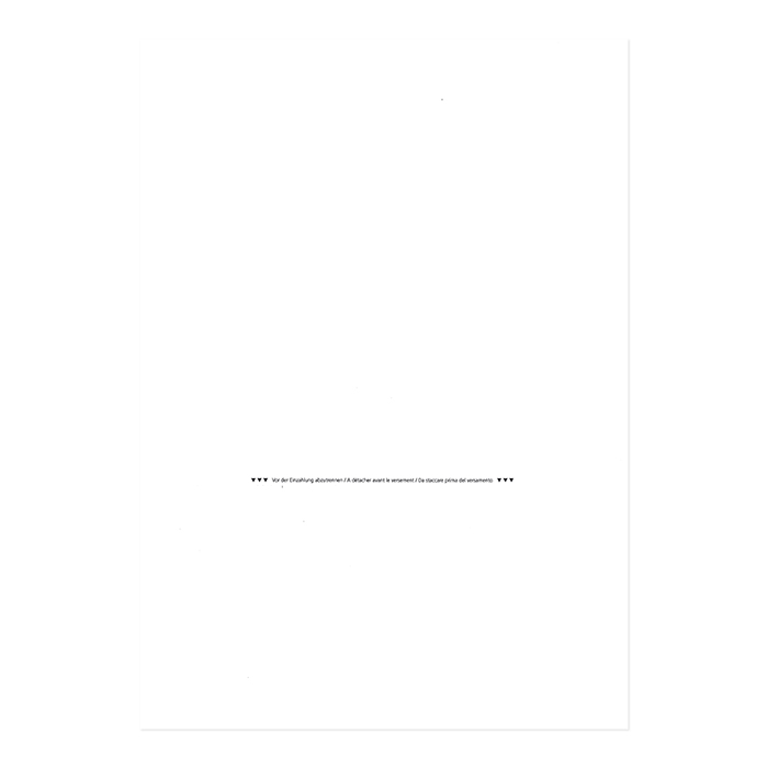 Schoch Vögtli© Rechnungsformulare QR-Rechnung 80 g/m², 500 Blatt, unbedruckt