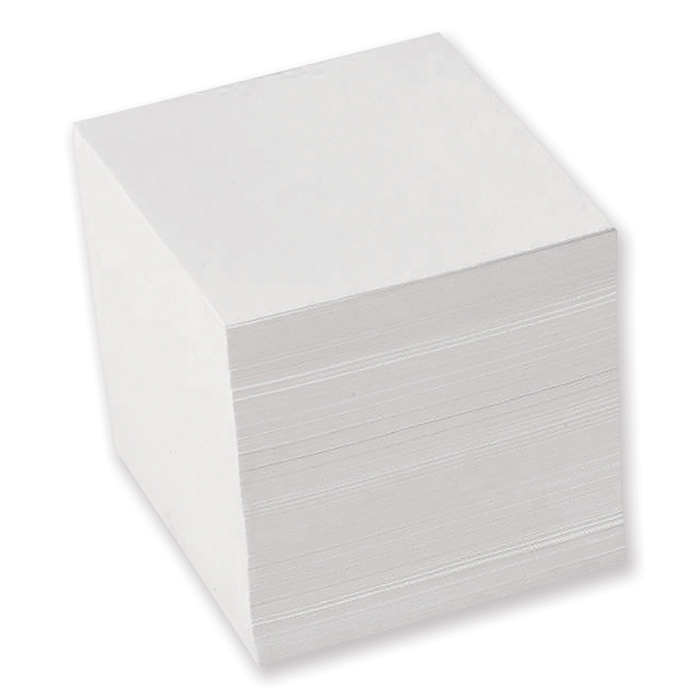 BüroLine Feuillets de rechange pour boîte à fiches blanc, 98 x 98 mm