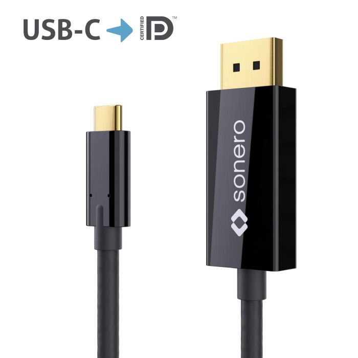 Sonero Kabel USB Type-C - DisplayPort