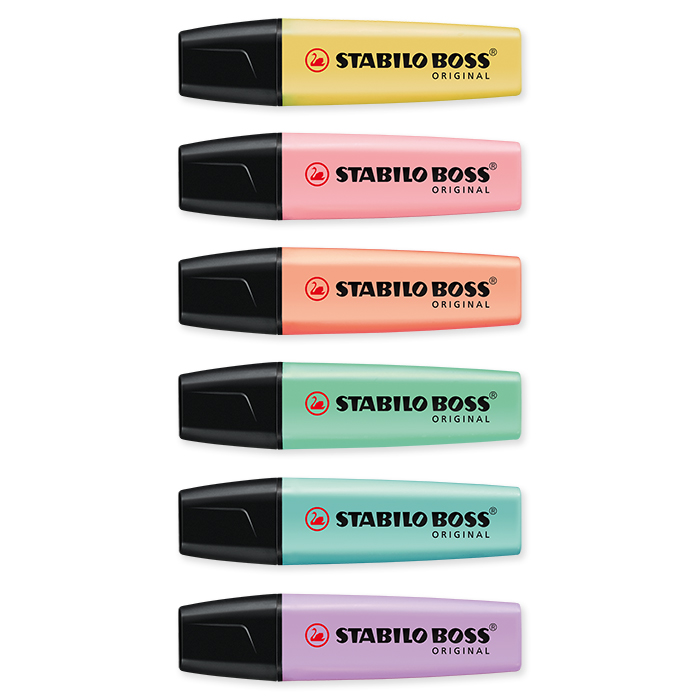 Stabilo Boss Pastell Textmarker
