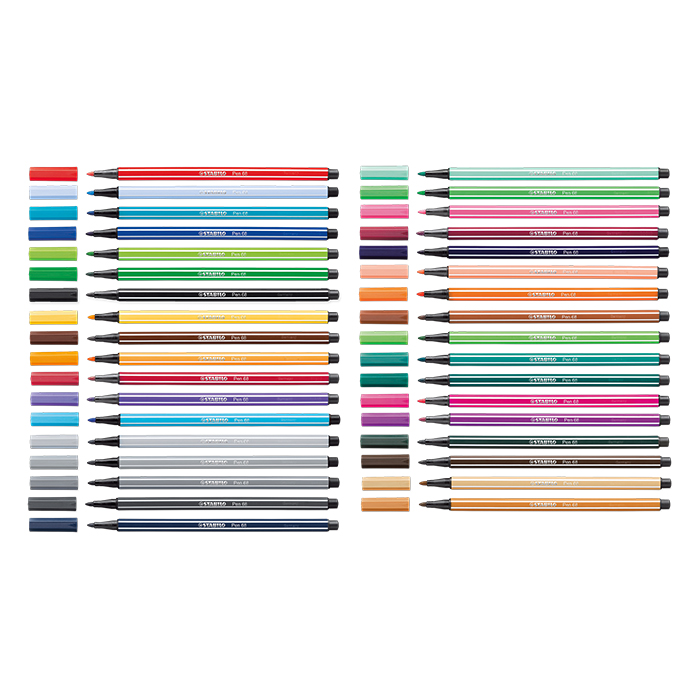 Stabilo Pen 68 Fasermaler - Einzelfarben