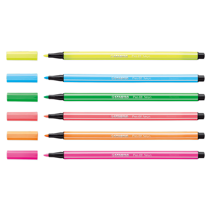 Stabilo Pen 68 Fasermaler - Neon