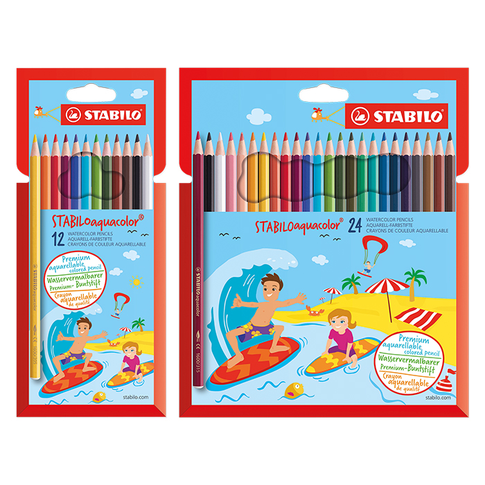 Stabilo aquacolor Kids Design Crayons de couleur