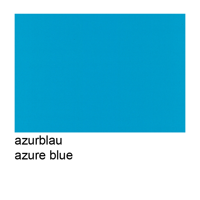 Coloured drawing paper A2 azure blue