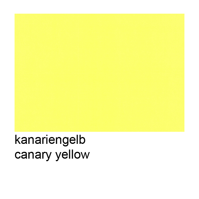 Coloured drawing paper A2 Canary yellow