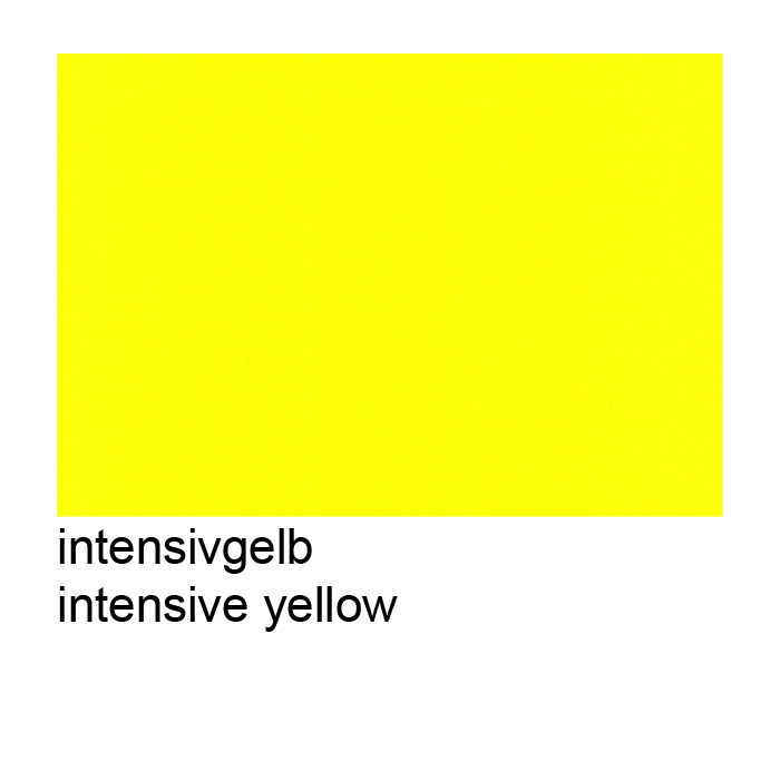 Coloured drawing paper A2 intensive yellow