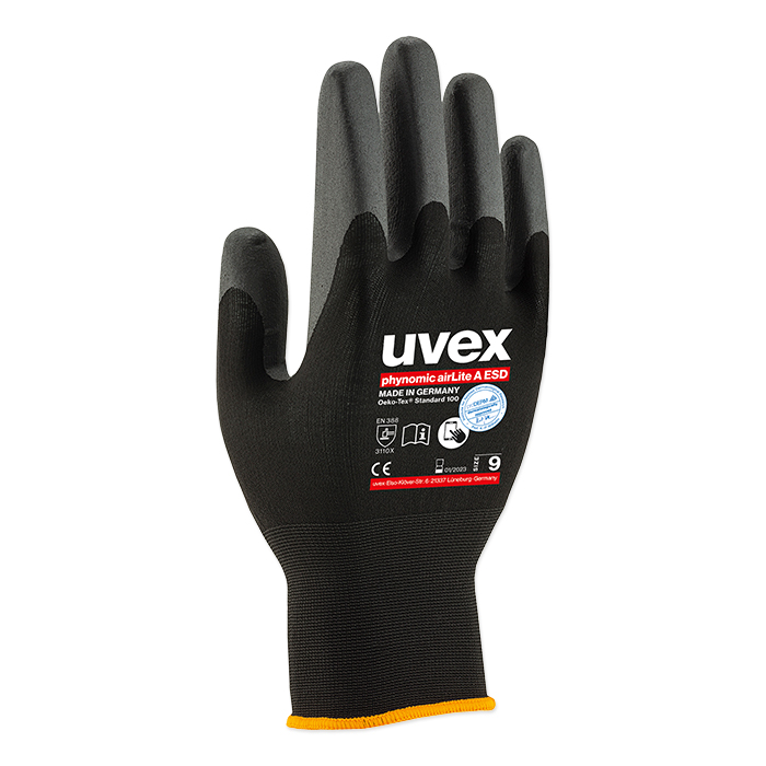 Uvex Mehrzweck-Handschuhe phynomic airLite A ESD