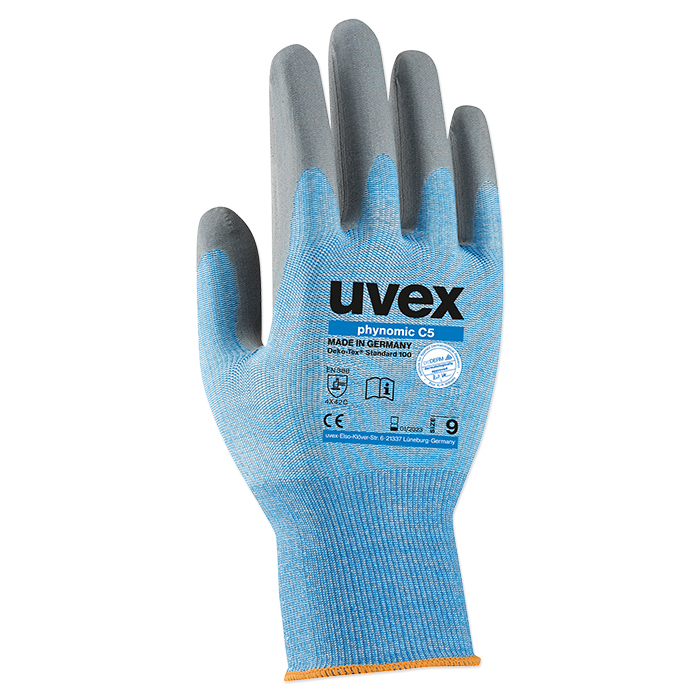 Uvex Schnittschutz-Handschuhe phynomic C5