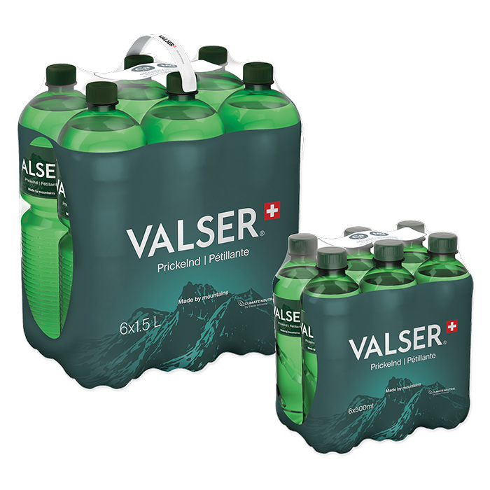 Valser Mineralwasser Prickelnd / Pétillant