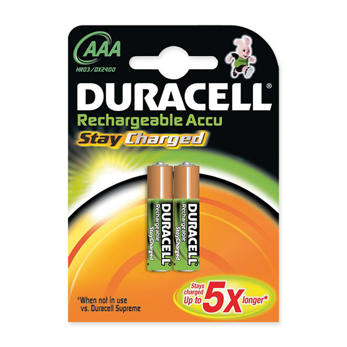 Duracell Recharge Ultra PreCharged AAA 850 mAh, 2 pieces