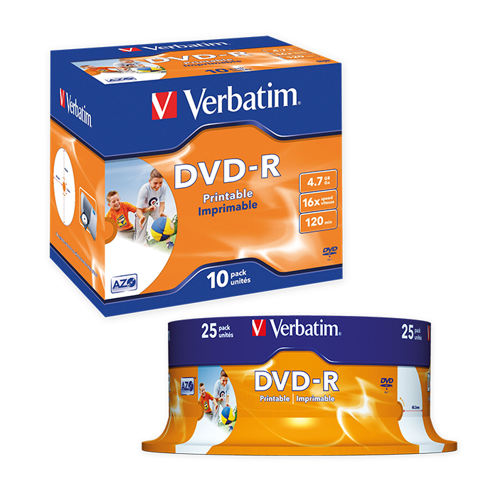 Verbatim DVD-R Fullprint