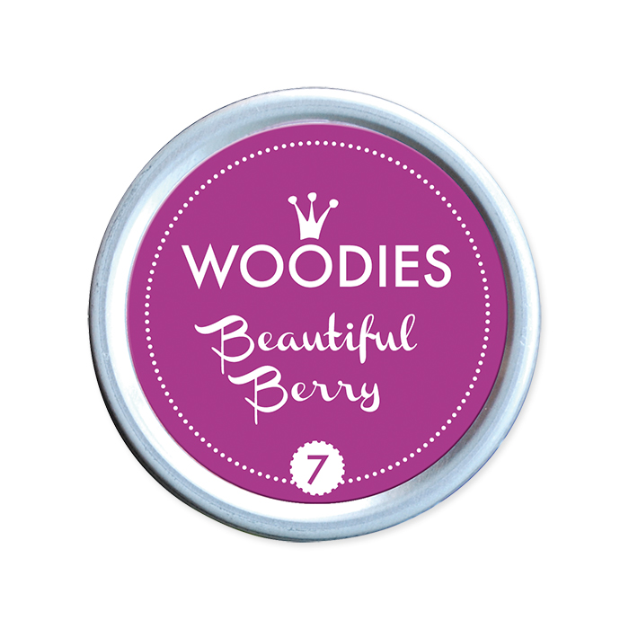 Woodies Tampon encreur Beautiful Berry