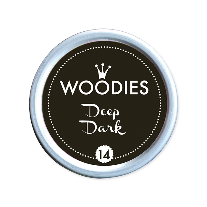 Woodies Cuscinetto per timbri Deep Dark