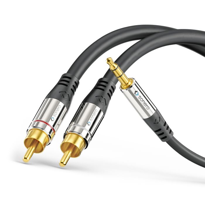 sonero Audio-Kabel 3.5 mm Klinke - Cinch