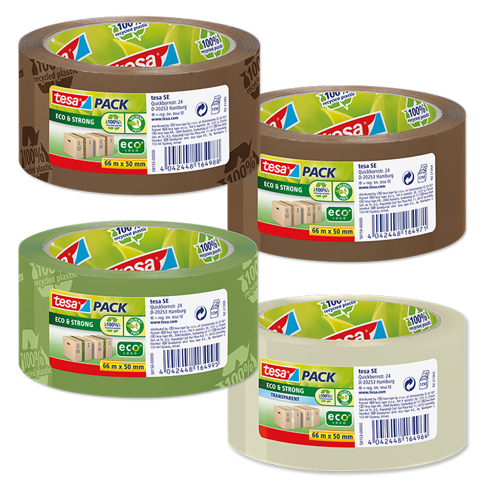 tesapack Packaging tape eco & strong